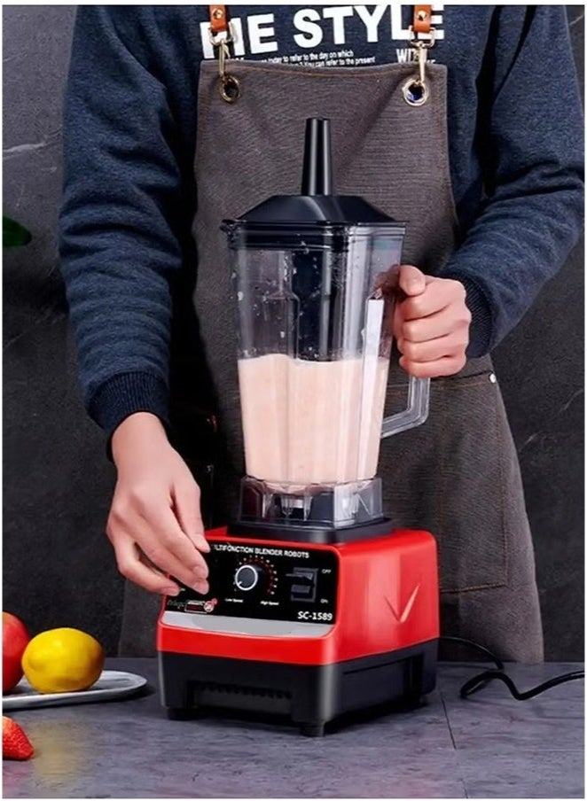Digital 2-in-1 Electric Blender with Multifunctional Grain Mill, 2L Capacity - Image 4